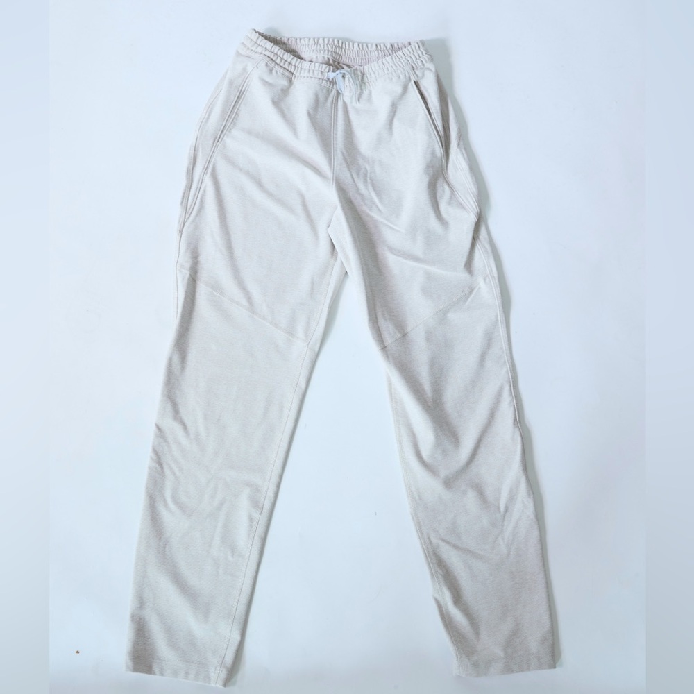 Outdoor Voices Cream Track Pants